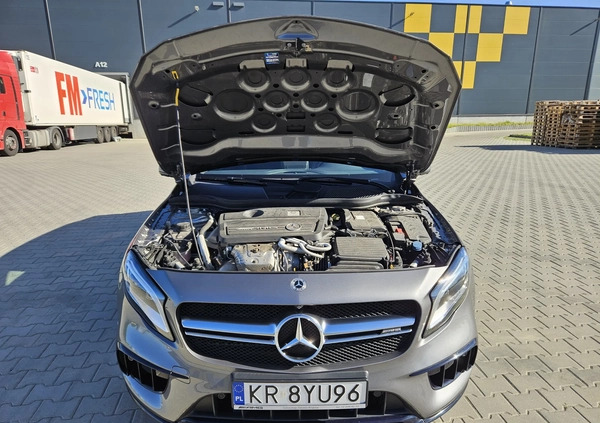 Mercedes-Benz GLA cena 129900 przebieg: 58000, rok produkcji 2018 z Kraków małe 352